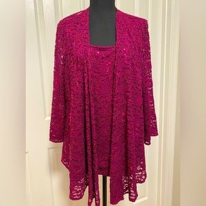 Two piece blouse set